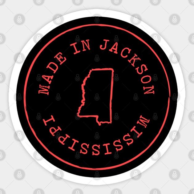 Made in Mississippi T-Shirt Sticker by Geometrico